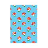 Mushroom Pokkadot Pattern House Flag Garden Flag