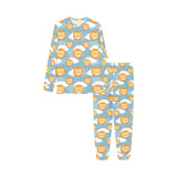 Lion Pattern Print Design 05 Kids' Boys' Girls' All Over Print Pajama Set