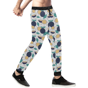 Passion Fruit Pattern Unisex Casual Sweatpants