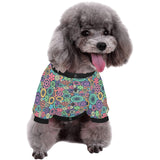 Gear Pattern Print Design 02 All Over Print Pet Dog Round Neck Fuzzy Shirt