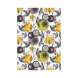 Passion Fruit Pattern Background House Flag Garden Flag