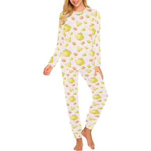 Tea pots Pattern Print Design 03 Women's All Over Print Pajama Set