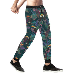 Toucan Pattern Unisex Casual Sweatpants