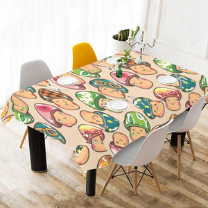 Mushroom Pattern Tablecloth