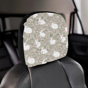 Cute Rabbit Pattern Car Headrest Cover