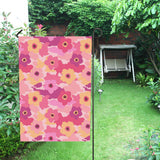 Pink Camo Camouflage Flower Pattern House Flag Garden Flag