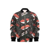 Sushi Theme Pattern Kids' Boys' Girls' Bomber Jacket