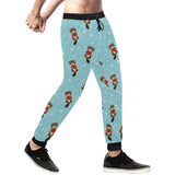 Otter Heart Pattern Unisex Casual Sweatpants