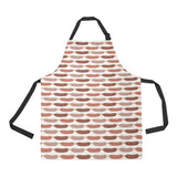 Sausage Pattern Print Design 02 Adjustable Apron