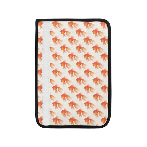 Goldfish Pattern Print Design 05 Car Seat Belt Cover