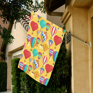 Hot Air Balloon Pattern House Flag Garden Flag