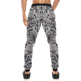 Snake Gray Pattern Unisex Casual Sweatpants