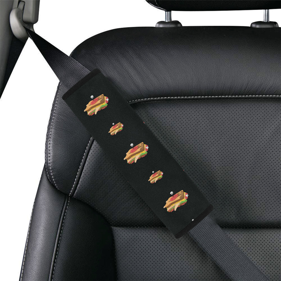 Sandwich Pattern Print Design 03 Car Seat Belt Cover