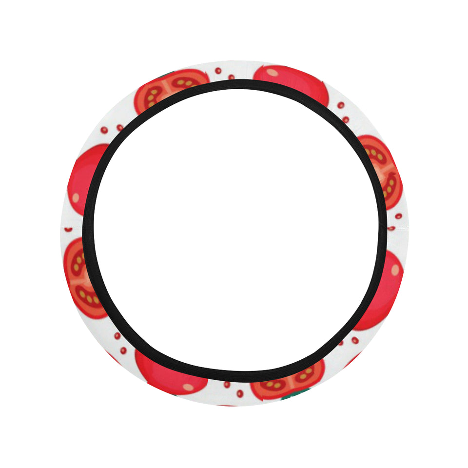 Tomato Pattern Car Steering Wheel Cover