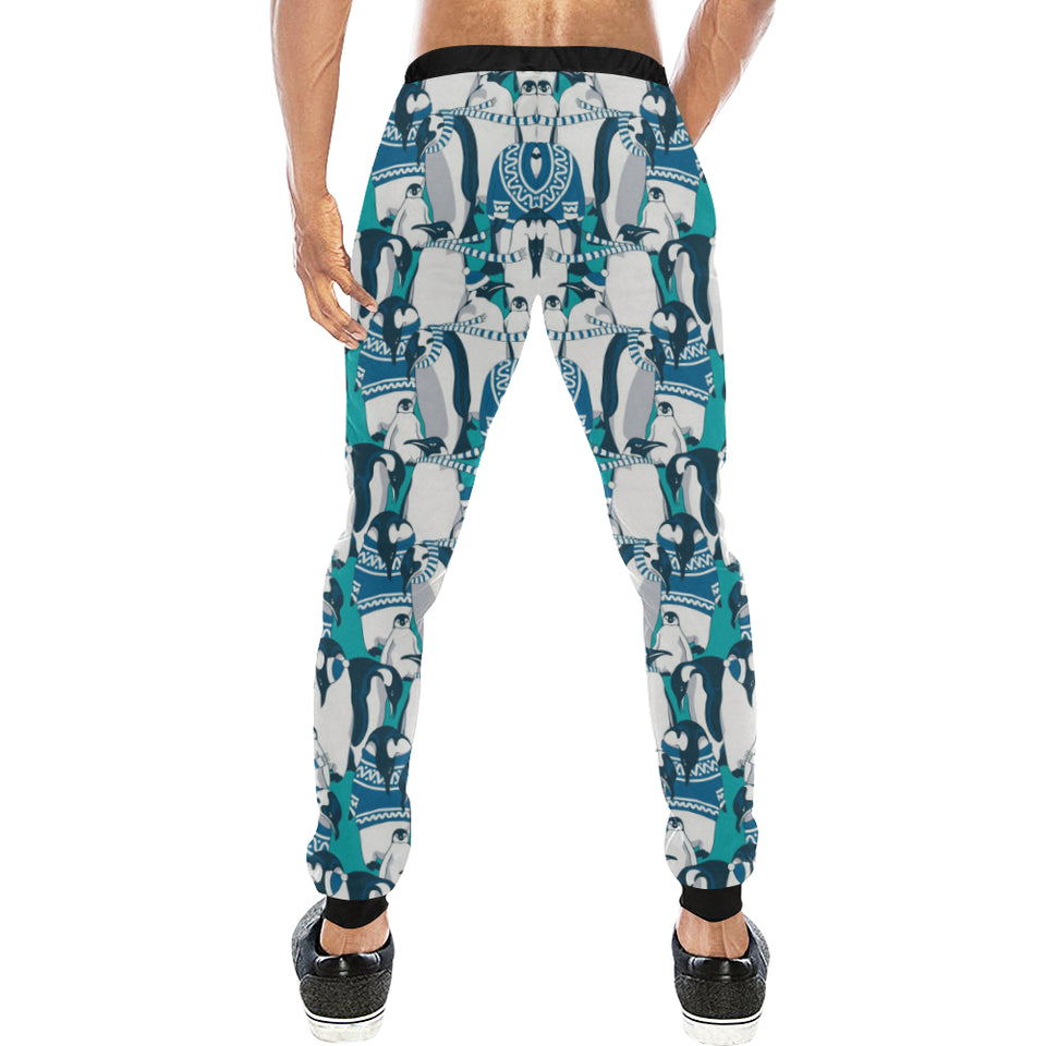 Penguin Pattern Unisex Casual Sweatpants