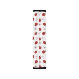 Ladybug Pattern Print Design 04 Car Seat Belt Cover