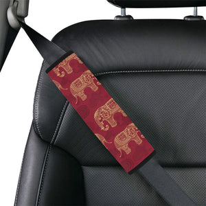 Elephant Tribal Pattern Car Seat Belt Cover