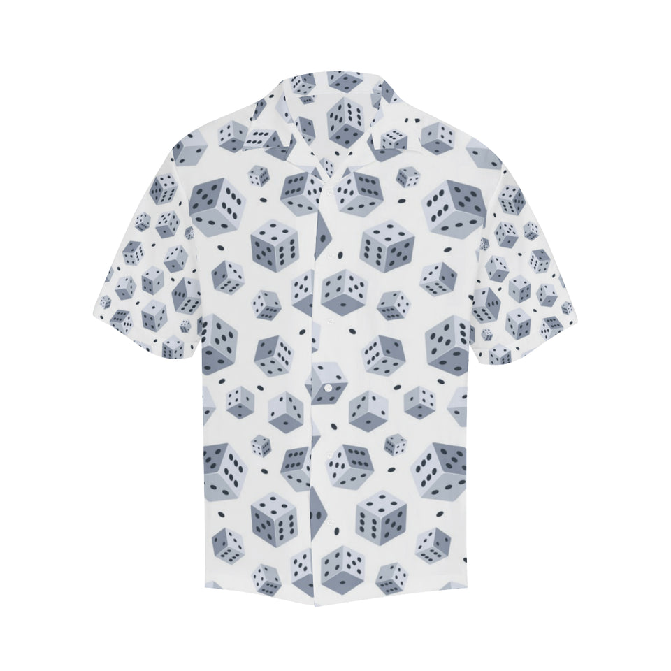 Dice Pattern Print Design 03 Men's All Over Print Hawaiian Shirt (Model T58)