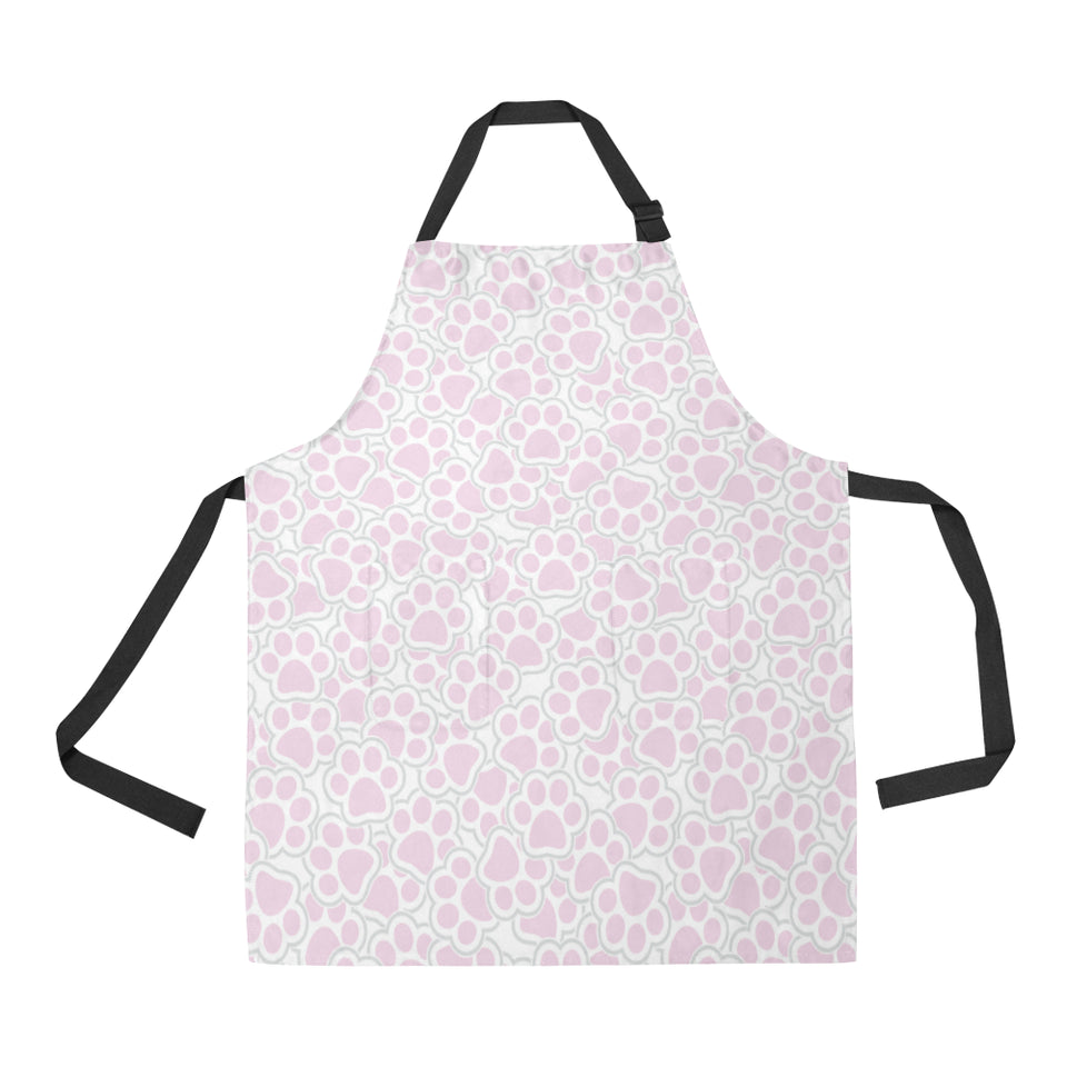 Dog Paws Pattern Print Design 03 Adjustable Apron