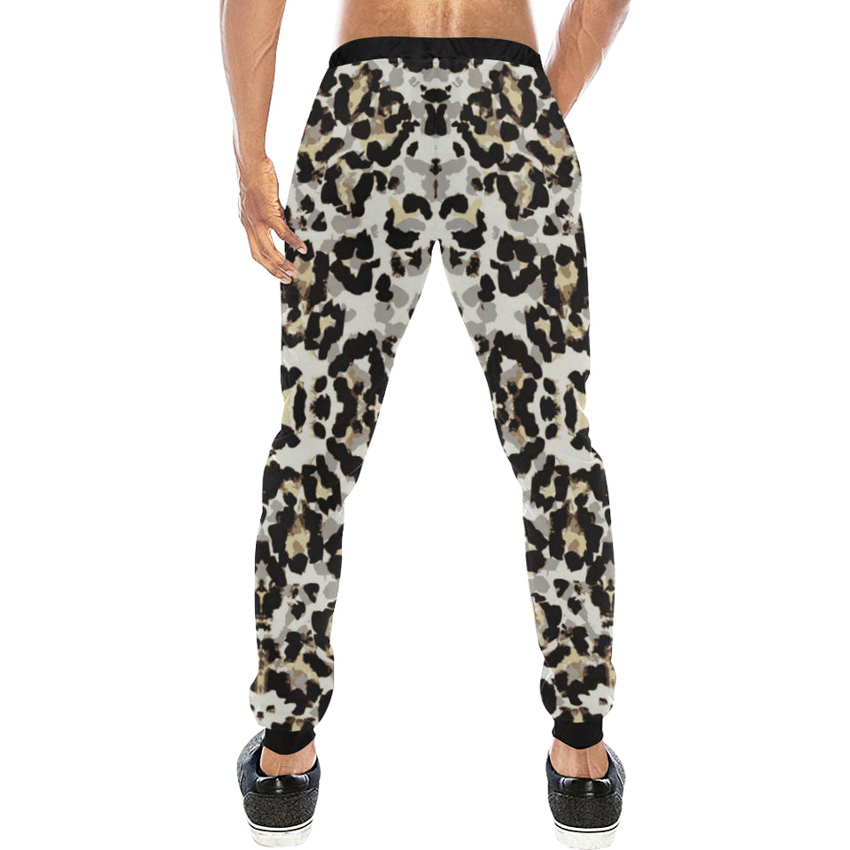 Leopard Skin Pattern Unisex Casual Sweatpants