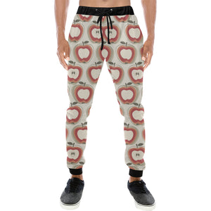 Red Apple Pattern Unisex Casual Sweatpants