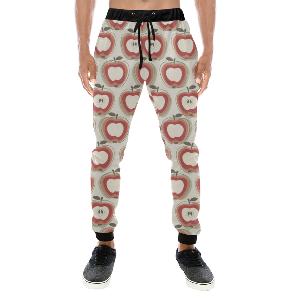 Red Apple Pattern Unisex Casual Sweatpants