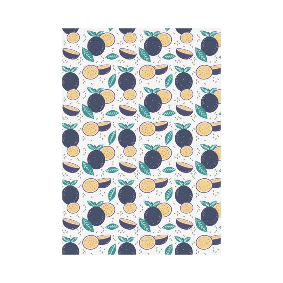 Passion Fruit Pattern House Flag Garden Flag