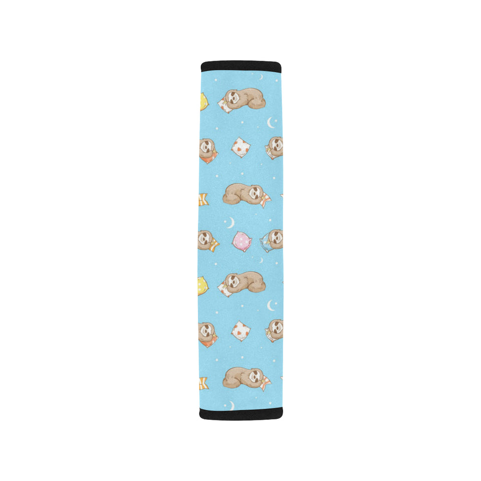 Sleep Sloth Pattern Car Seat Belt Cover