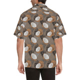 Coconut Pattern Print Design 02 Men's All Over Print Hawaiian Shirt (Model T58)