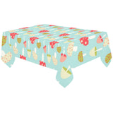 Mushroom Pattern Background Tablecloth