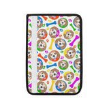 Colorful Beagle Bone Pattern Car Seat Belt Cover