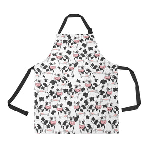 Cute Cow Pattern Adjustable Apron
