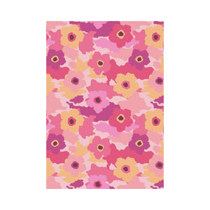 Pink Camo Camouflage Flower Pattern House Flag Garden Flag