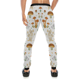 Mushroom Pattern Theme Unisex Casual Sweatpants