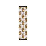 Hamburger Pattern Print Design 03 Car Seat Belt Cover