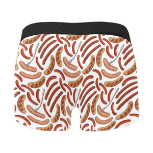 Sausage Pattern Print Design 05 Men's All Over Print Boxer Briefs Men's Underwear