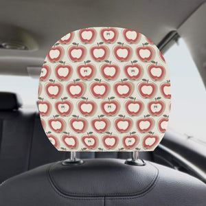 Red Apple Pattern Car Headrest Cover