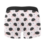 Hedgehog Pattern Print Design 04 Men's All Over Print Boxer Briefs Men's Underwear