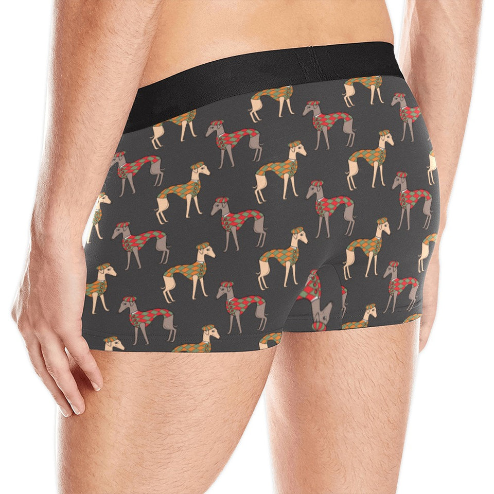 Greyhound Pattern Print Design 01 Men's All Over Print Boxer Briefs Men's Underwear