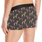 Greyhound Pattern Print Design 01 Men's All Over Print Boxer Briefs Men's Underwear