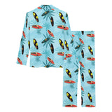 Surfboard Pattern Print Design 03 Women's Long Pajama Set