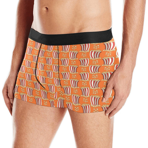 Popcorn Pattern Print Design 05 Men's All Over Print Boxer Briefs Men's Underwear