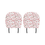 Sakura Pattern Theme Car Headrest Cover