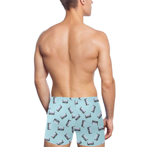 Piano Pattern Print Design 05 Men's Swimming Trunks