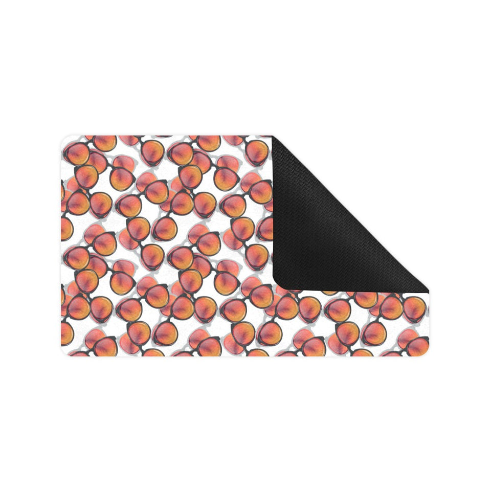 Sun Glasses Pattern Print Design 01 Doormat