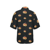 Sandwich Pattern Print Design 03 Women's All Over Print Hawaiian Shirt