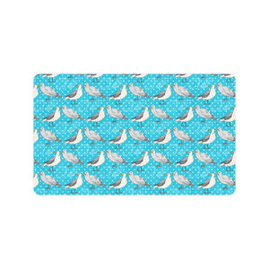 Seagull Pattern Print Design 02 Doormat