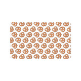 Pretzels Pattern Print Design 05 Doormat