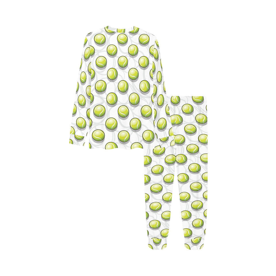 Tennis Pattern Print Design 05 Kids' Boys' Girls' All Over Print Pajama Set