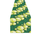 Tennis Pattern Print Design 04 Table Runner